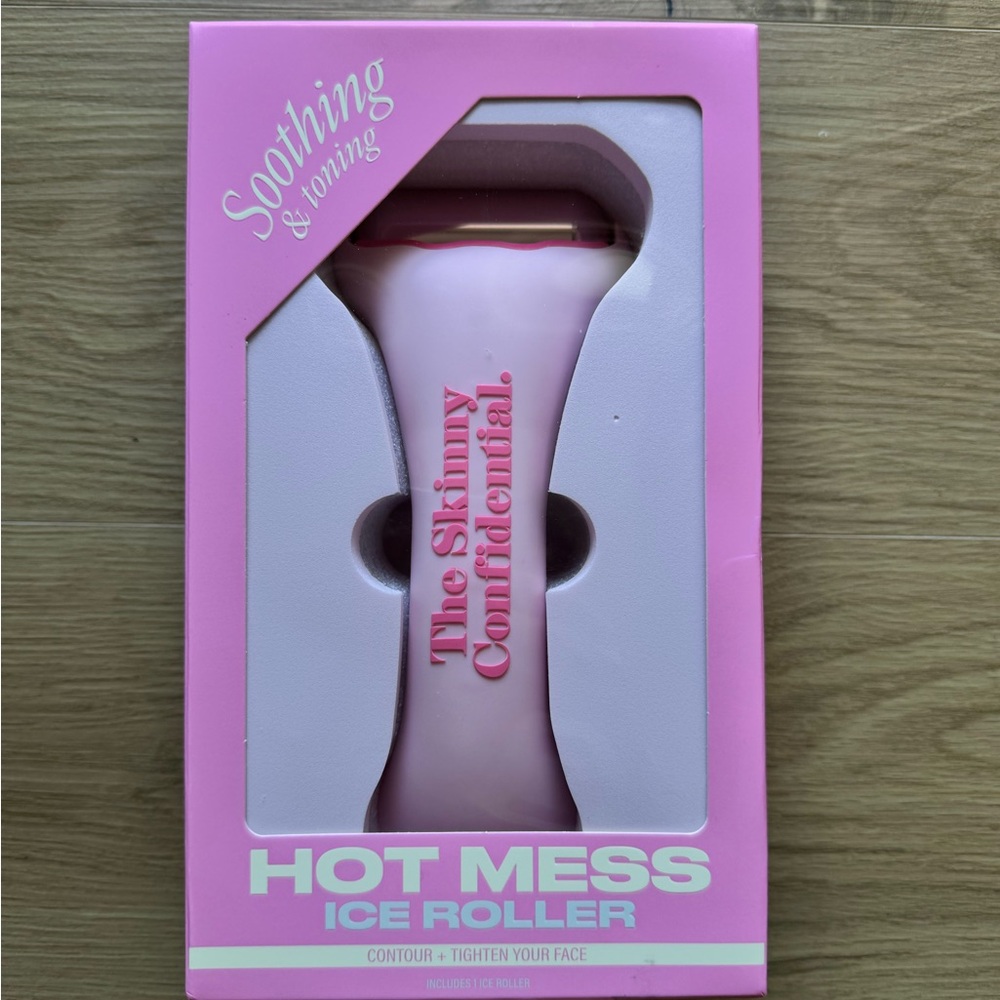 The Skinny Confidential Hot Mess Pink Ice Roller